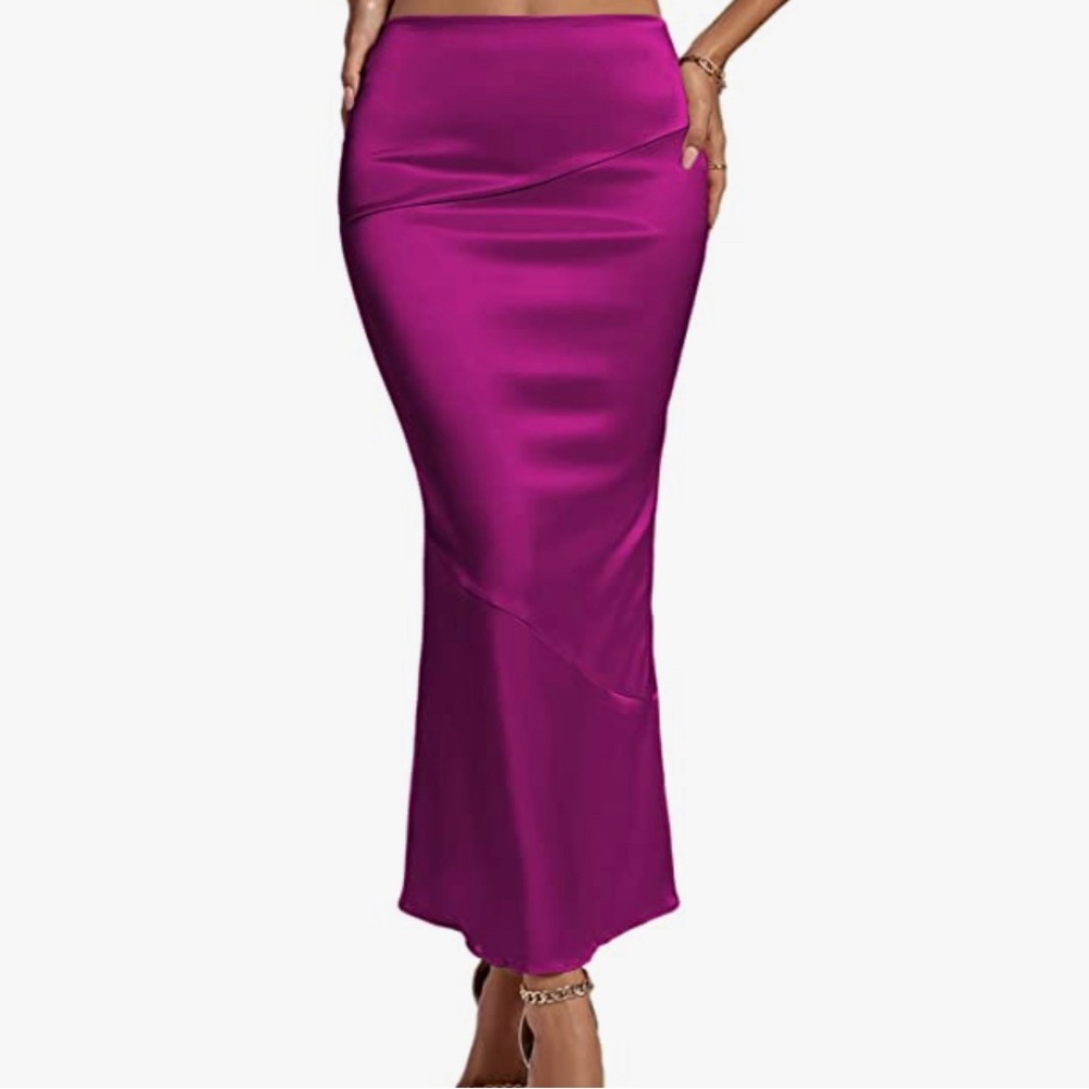 👗Satin Maxi Skirt👗